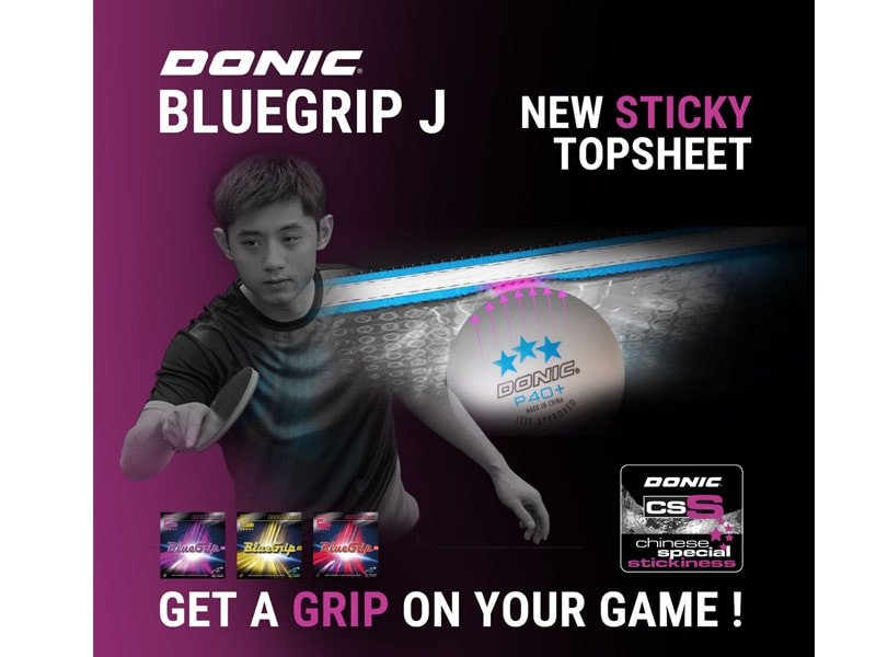Rubber DONIC BlueGrip J2