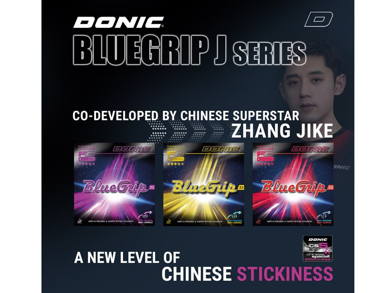 Rubber DONIC BlueGrip J3