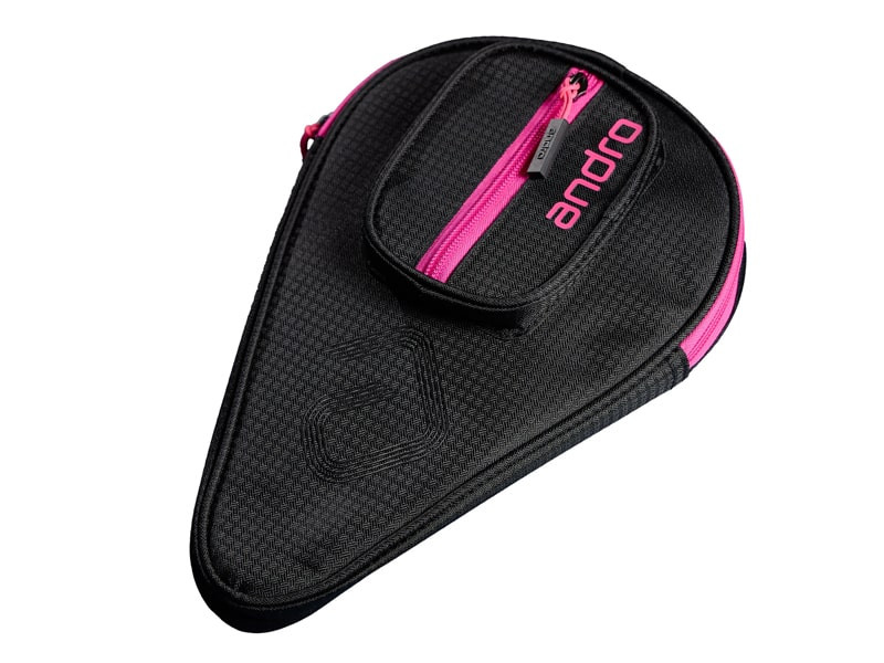 ANDRO Funda pinn pong Basic Moriva Negra-Rosa
