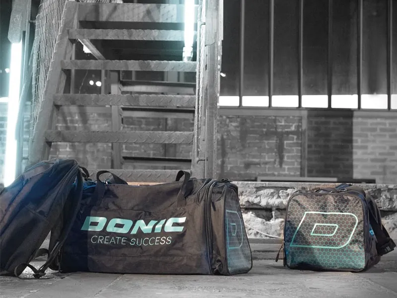 DONIC Bolsa de deporte BRUSH Negra-2