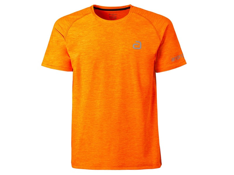 ANDRO Camiseta Melange Naranja