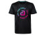 ANDRO T-shirt Panji Black/Purple