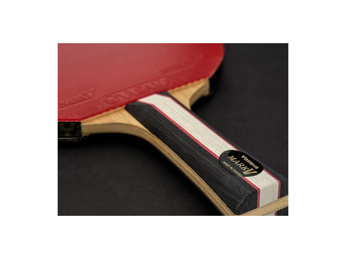 Yasaka Mark V 30 Table Tennis Rubber - Championship Quality Ping Pong Rubber (Black, Max)