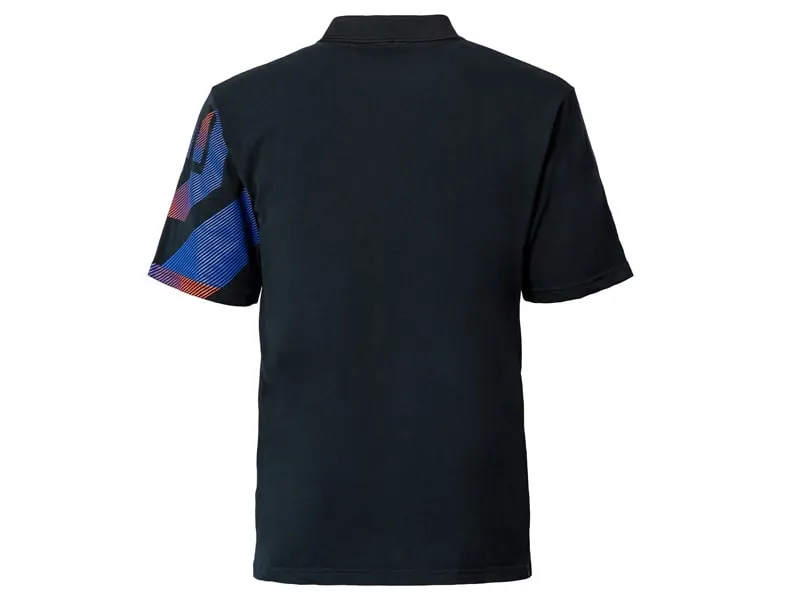 ANDRO Polo Benzon Negro-Rojo 2