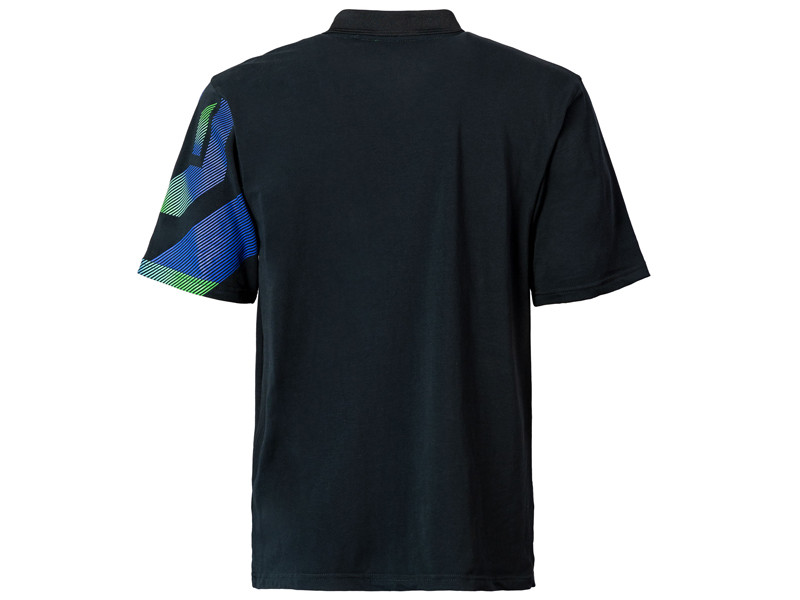 ANDRO Polo Benzon Negro-Verde 2