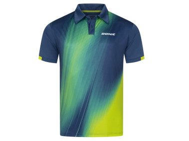 DONIC Polo FIRE Azul-Lima