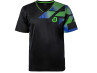 ANDRO Polo Benzon Negro/Verde