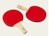 CORNILLEAU Mini Mesa de Ping Pong con raquetas