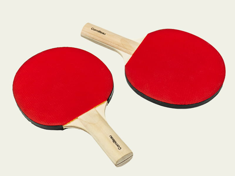 CORNILLEAU Mini Mesa de Ping Pong con raquetas