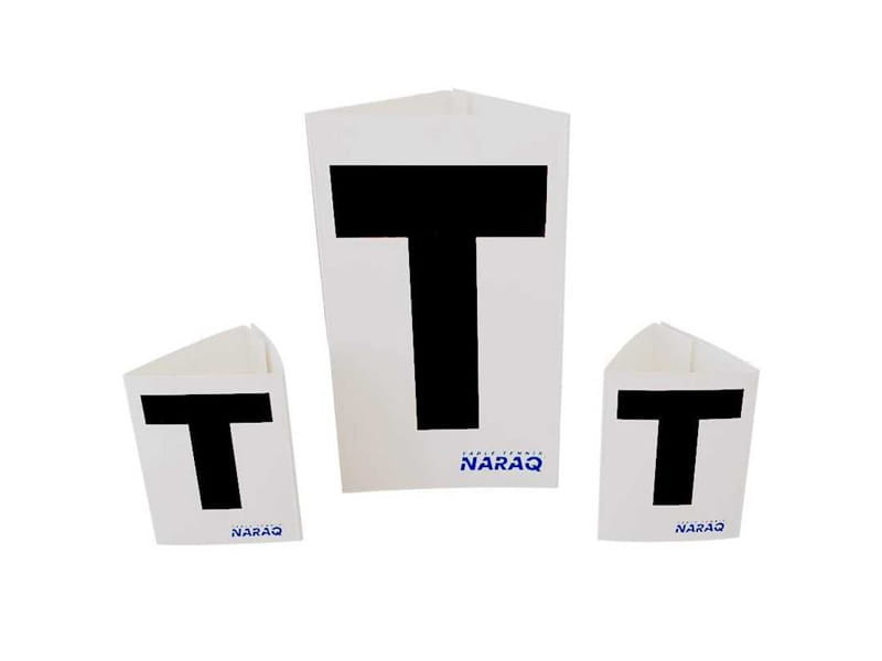 NARAQ Tarjetas de árbitro TIME OUT