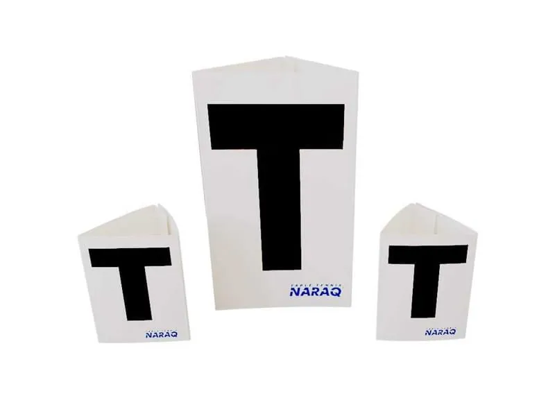 NARAQ Tarjetas de árbitro TIME OUT