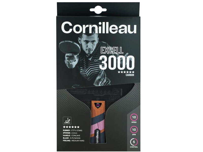 CORNILLEAU Raqueta Excell 3000 Carbon