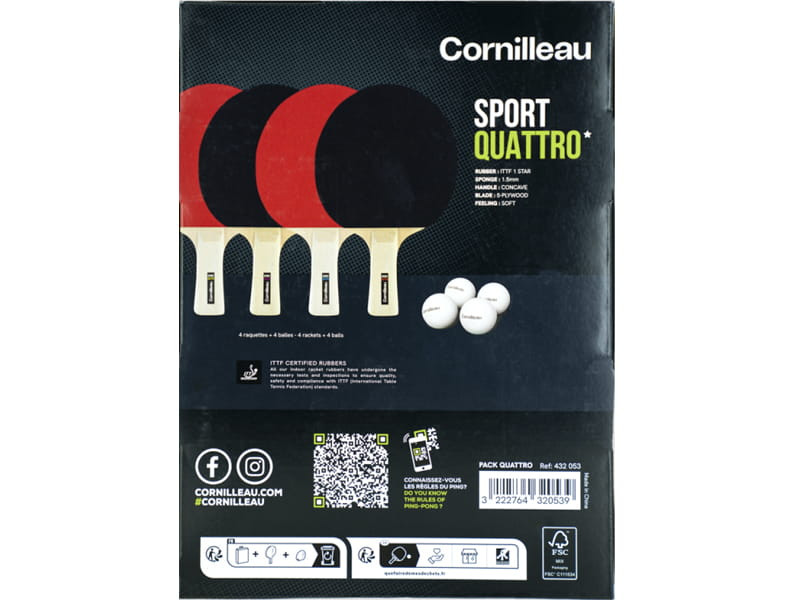 CORNILLEAU Sport Pack QUATTRO
