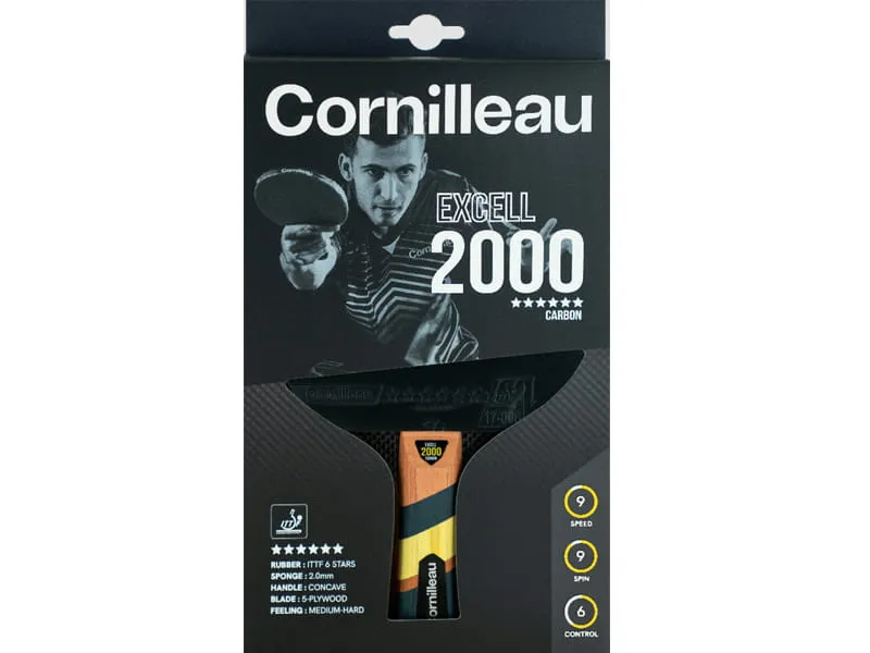 CORNILLEAU Raqueta Excell 2000 Carbon