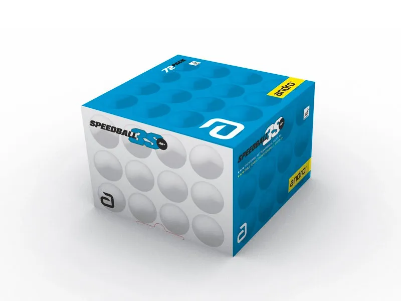 ANDRO Speedball 3S***40+ Pack 72u.