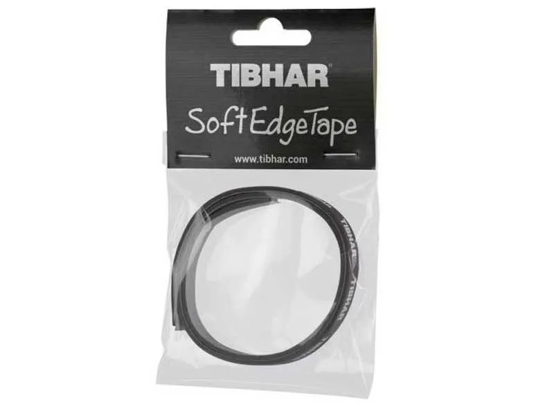 TIBHAR Cinta de cantos acolchada negra
