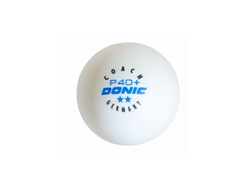 DONIC P40+ Coach ** color blanco