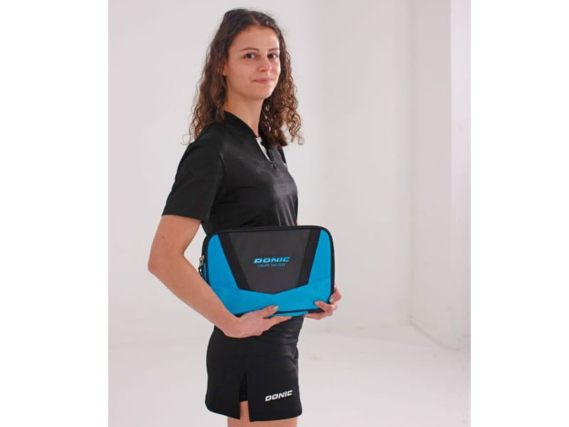 DONIC Funda doble ZYLO Azul cian 2