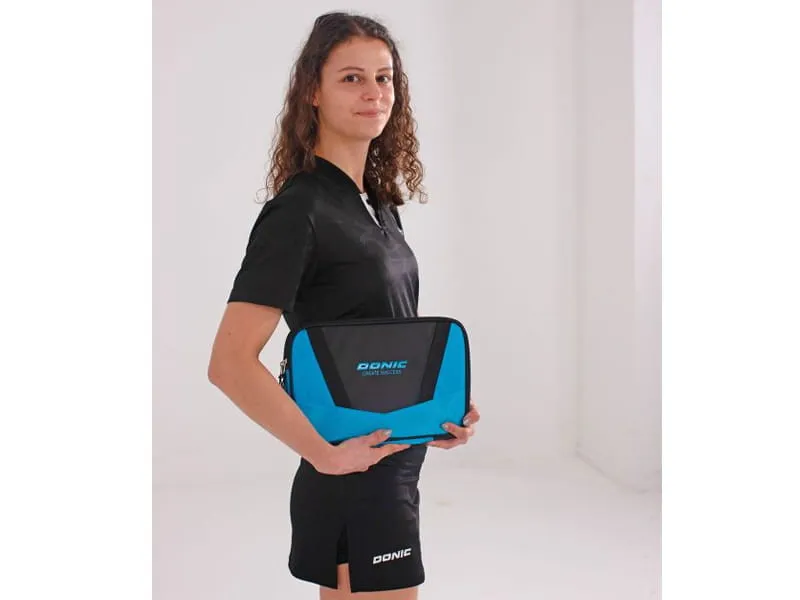 DONIC Funda doble ZYLO Azul cian 2