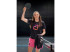 ANDRO Camiseta CHINGO Negro-Rosa