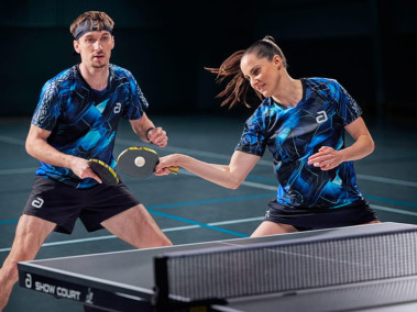 ANDRO Polo Nayton Azul hielo