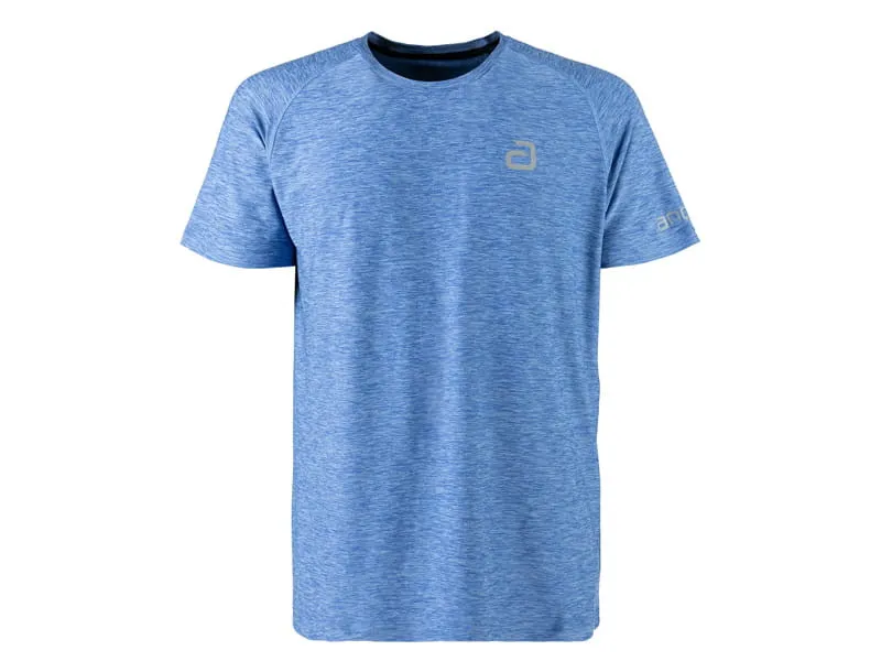 ANDRO Camiseta Melange Azul Laguna