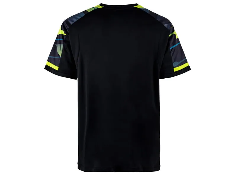 ANDRO Polo SANGAI Negro-Amarillo 2