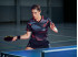 ANDRO Polo SANGAI Noir/Rouge