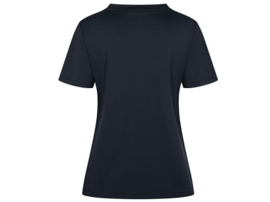 DONIC Polo NUVON LADY Negro-Rojo 3