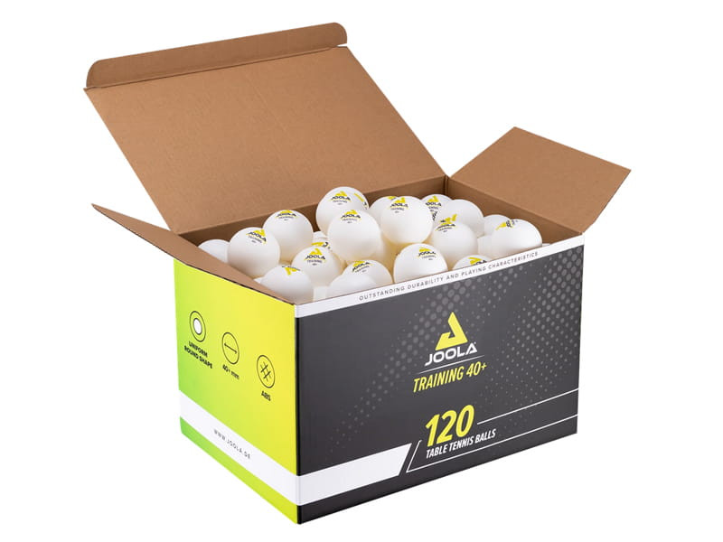 JOOLA Training 40+ Caja 120u. pelotas ping pong entrenamiento