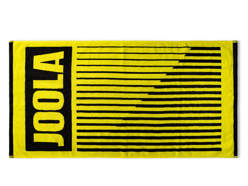 JOOLA Toalla Negra-Amarilla