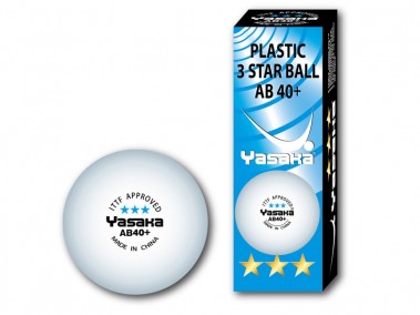 Pelota Yasaka AB 40+ 3star ABS quality