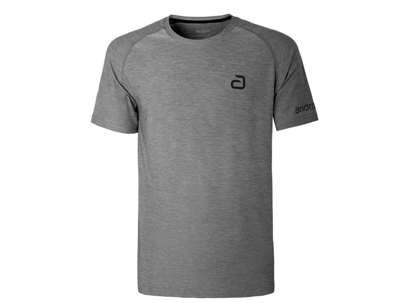 ANDRO Camiseta Melange Gris