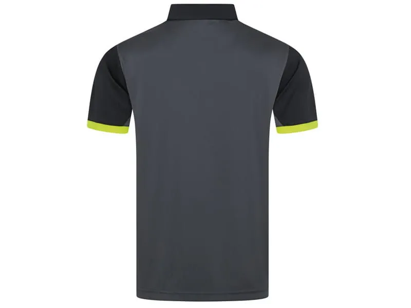 DONIC Polo KAVA Negro-Lima 3
