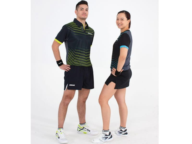 DONIC Camiseta NEXIS Negro/Azul