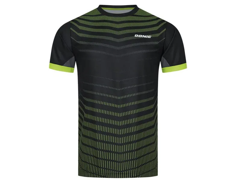 DONIC Camiseta NEXIS Negro/Lima