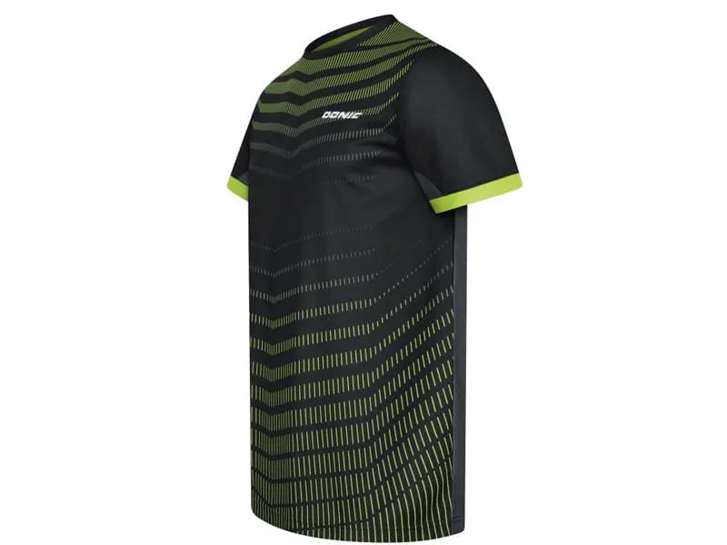 DONIC Camiseta NEXIS Negro/Lima