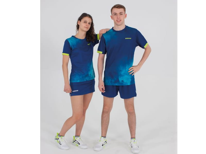 DONIC Camiseta AXION Azul 4