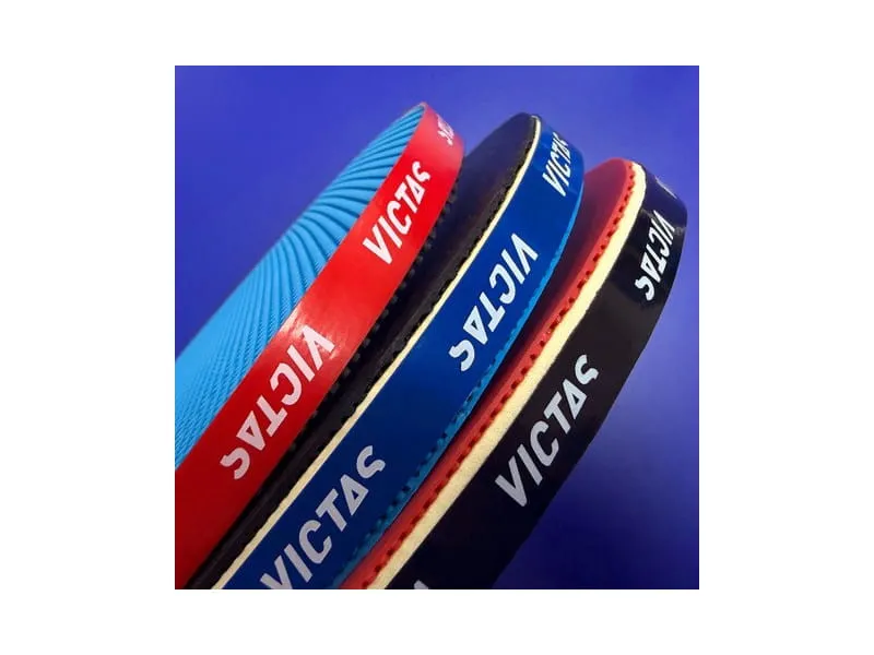 VICTAS Cinta de cantos 1 pala-10mm-Roja