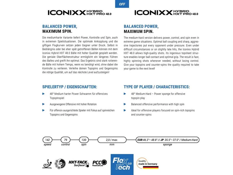 GEWO Iconixx Hybrid XHT Pro 48