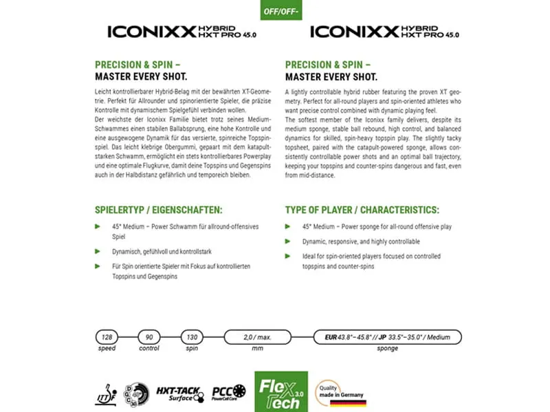 GEWO Iconixx Hybrid HXT Pro 45 2