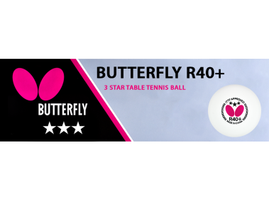 BUTTERFLY *** R40+ pack 12u.