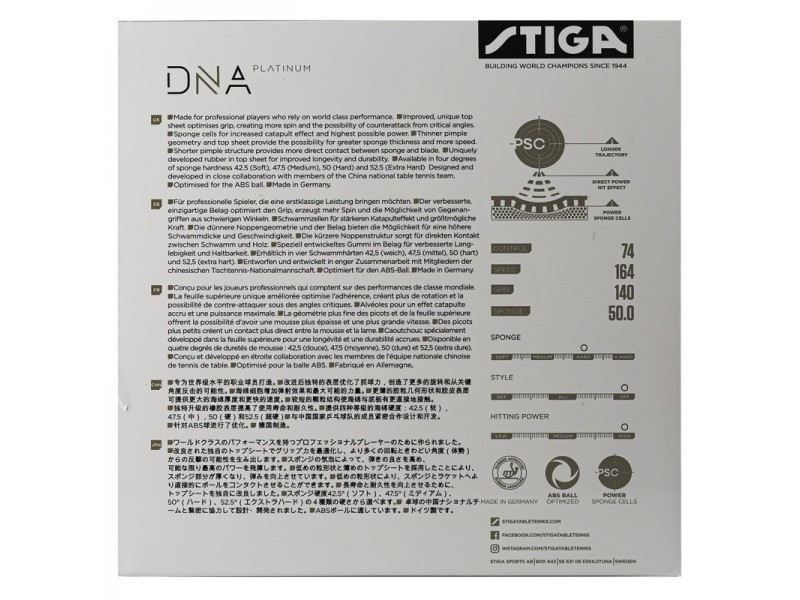 STIGA DNA Platinum H