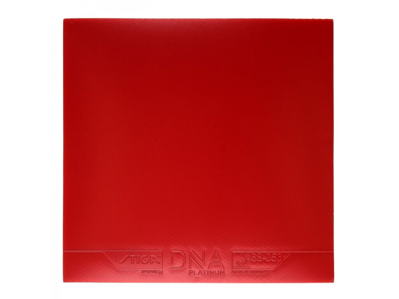 Goma STIGA DNA Platinum M color rojo