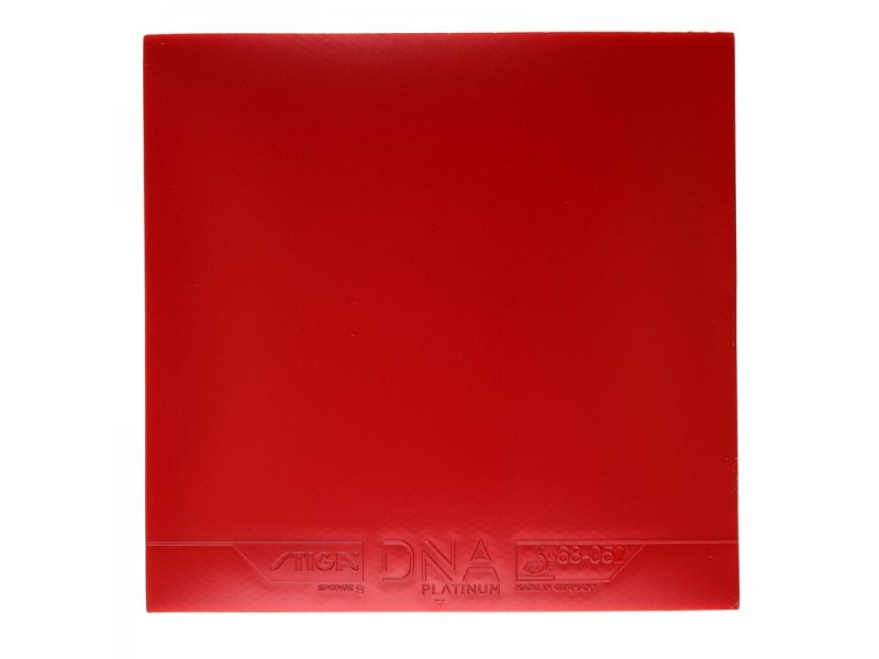 Goma STIGA DNA Platinum S color rojo