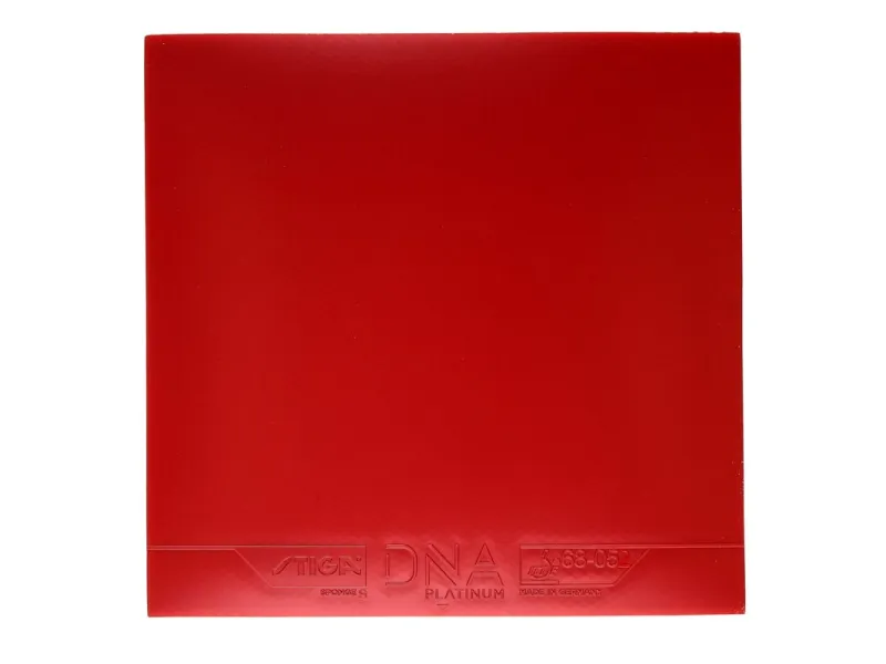 Goma STIGA DNA Platinum S color rojo