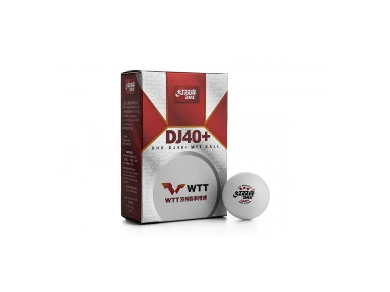 Pelotas de tenis de mesa DHS *** DJ40+ WTT Pack 6u.