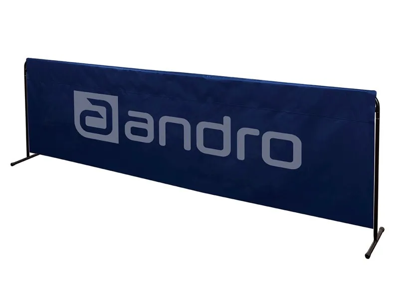 ANDRO Valla de tenis de mesa STABILO azul 2,33 x 0,7M - 5u.