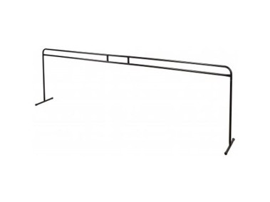 ANDRO Valla de tenis de mesa STABILO azul estructura de doble barra horizontal