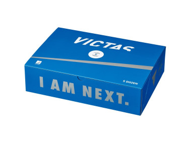 VICTAS VP40+ *** Pack 12u. Blancas